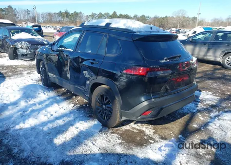 2024 Toyota Corolla Cross Hybrid Nightshade Edition из США, поврежденный, VIN 7MUFBABG0RV028885